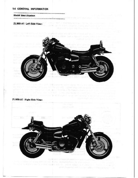 Kawasaki GPz900R 1984-1990 Workshop Repair & Service Manual